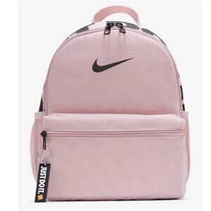 NEW Nike Mini Backpack Pink Travel Casual Sport Gym Bag Zip Lightweight Modern